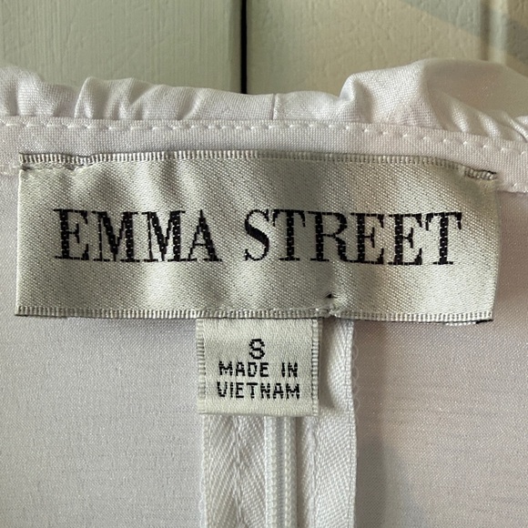 White Ruffled Blouse - Picture 2 of 7